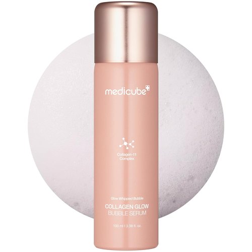 Medicube Collagen Glow Bubble Serum - Fast-Absorbing Formula for 24-Hour Glow & Lifted Look | 3.38 fl. oz.