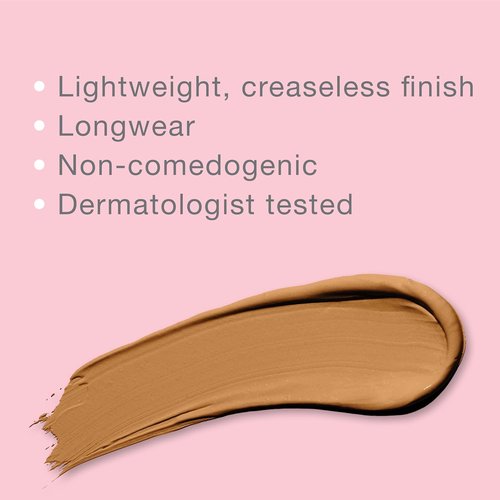 Neutrogena Healthy Skin Brightening Cream - Lightweight Peptide & Vitamin E Concealer, Almond Medium 02, 0.24 oz