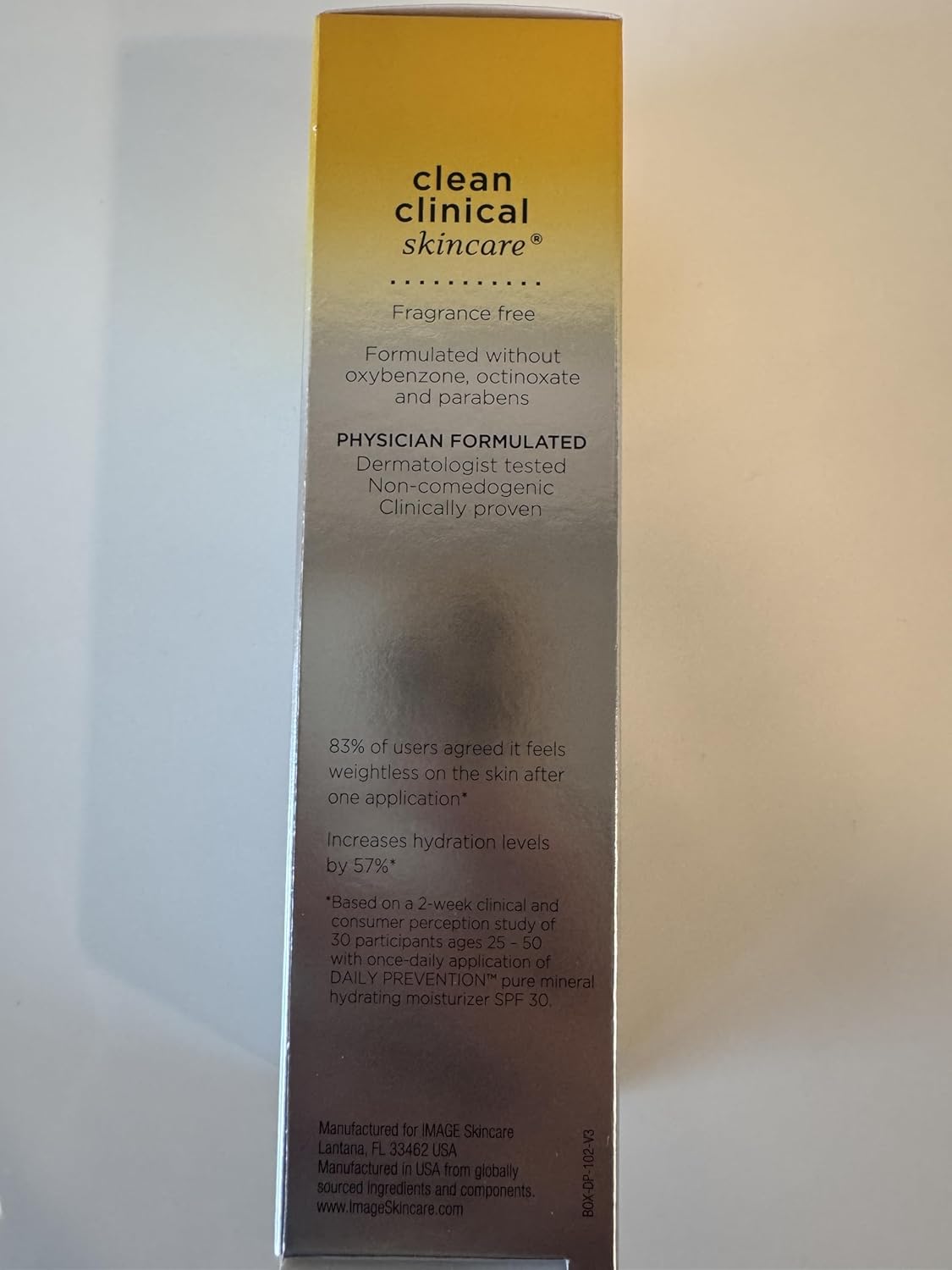 IMAGE Skincare Daily Prevention Sheer Matte Moisturizer - SPF 30 Broad Spectrum Sunscreen for Shine Control