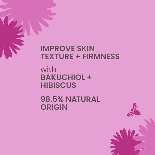 Burt's Bees Firming Collagen Face Serum - Natural Retinol Alternative with Bakuchiol for Anti-Aging (1 oz)
