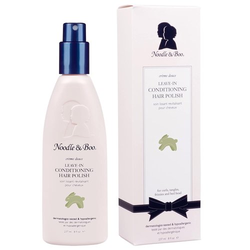 Noodle & Boo Moisturizing Hair Polish Detangler - Gentle Formula for Newborns & Babies