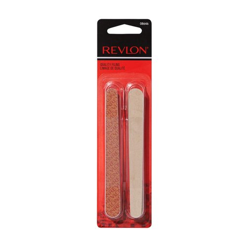 Revlon Nail File Set - Dual-Sided Emery Boards for Shaping & Smoothing Nails | 24 Count
