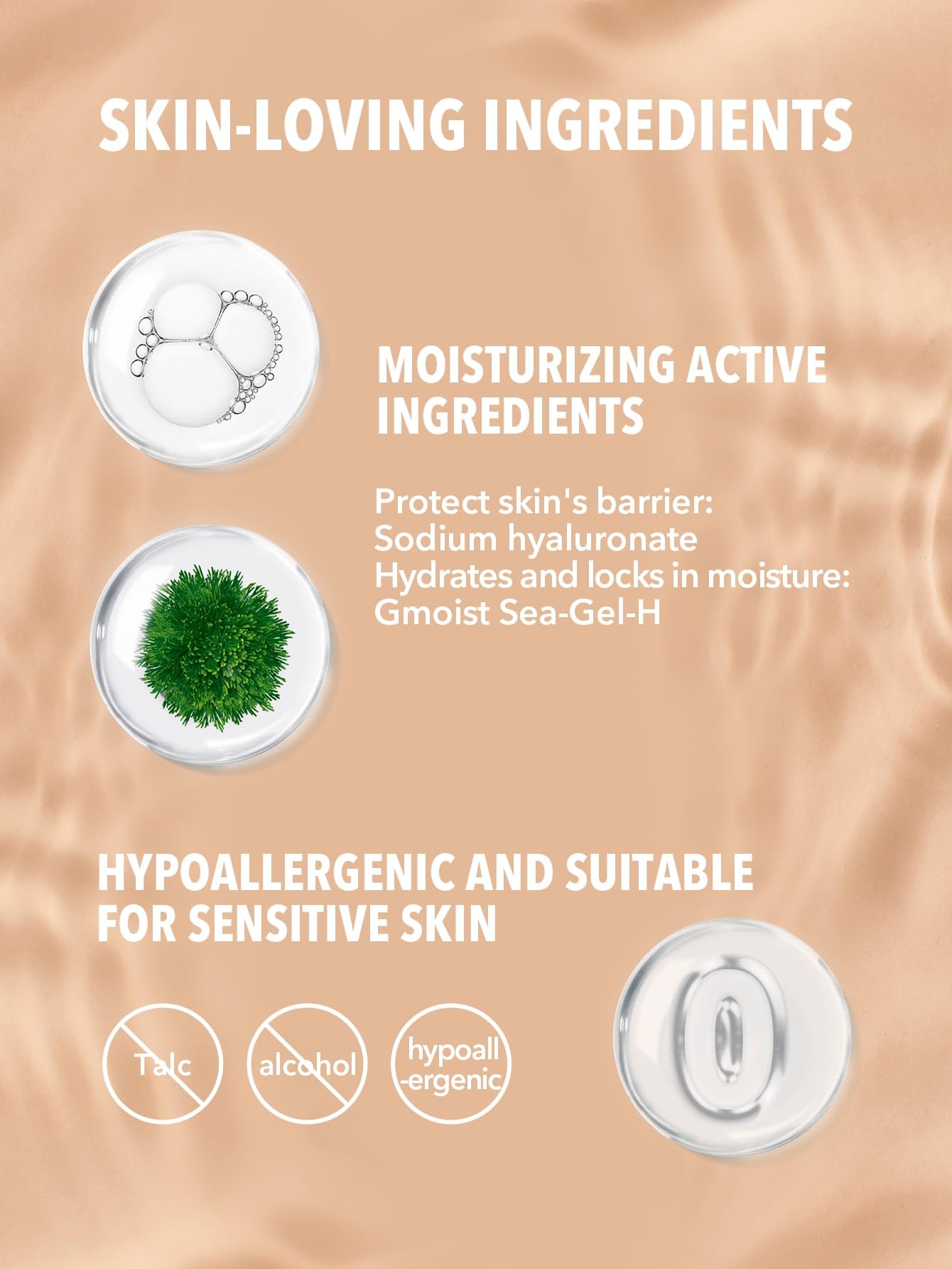 SHEGLAM Hydrating Cream Full Coverage Foundation Balm Long Lasting Concealer Face Foundation for Dry Skin - Shell