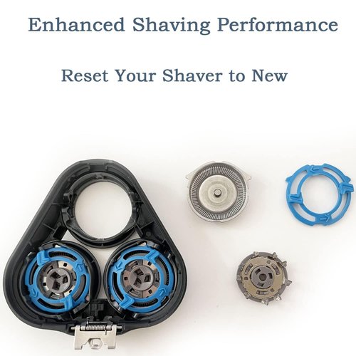 Phillips SH50 Replacement Heads - Compatible with Series 5000 Shavers | 3 Count Blades for Smooth Shaving