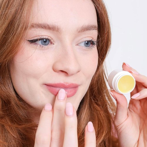 Lip Session Lip Balm Vanilla Original Flavor .33 Oz. Jars with Vitamin E & Cocoa Butter - Moisturizes & Soothes Dry, Cracked, or Chapped Lips (2 Pack)