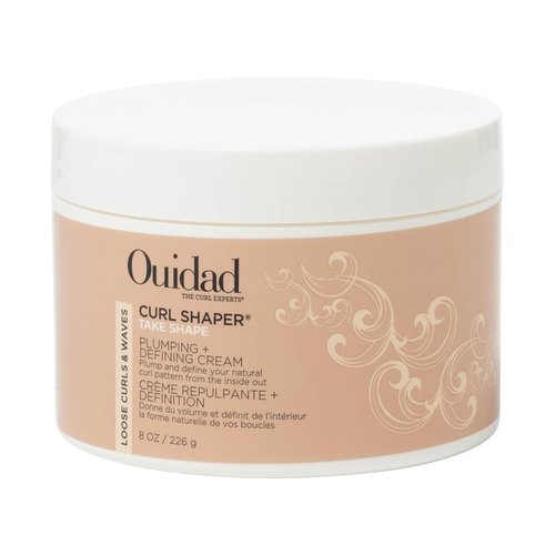Ouidad Curl Shaper Take Shape Plumping Cream 8oz - Lightweight Frizz Control & Soft Hold for Loose Waves