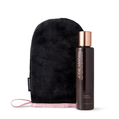 Josie Maran Argan Liquid Gold Self Tanning Oil - Streak-Free Hydrating Glow with Argan Oil & Coconut Water - 4.3 Fl Oz