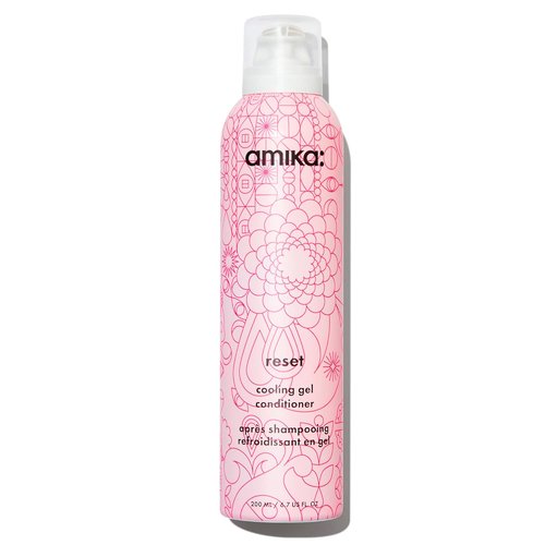 Amika Reset Cooling Gel Conditioner - Refreshing Hydration for All Hair Types | 8 Fl Oz