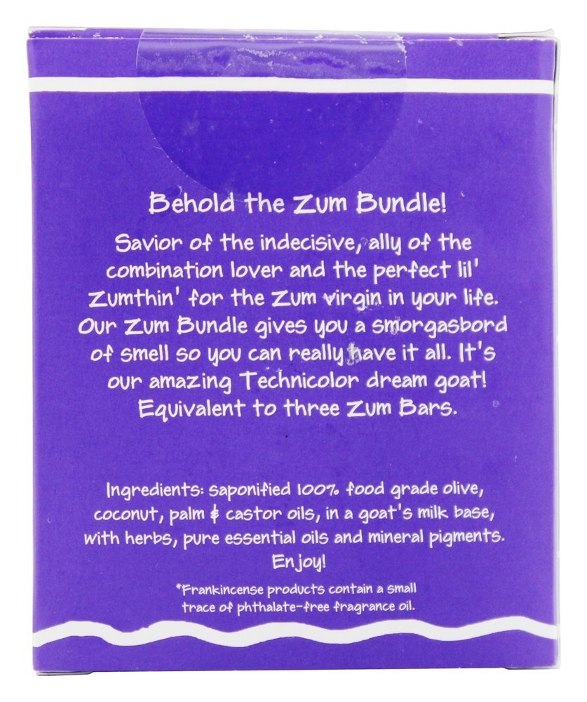 Zum Bar Goat's Milk Soap - Nourishing Moisturizer Bundle | 9 oz Natural Cleanser