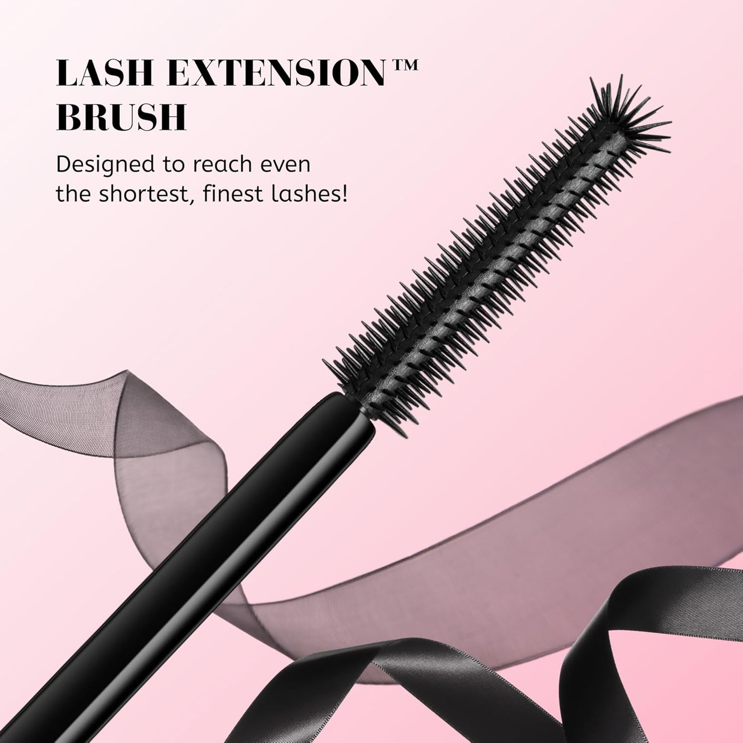 Too Faced Ribbon Wrapped Lash Mascara - Extreme Length Tubing Formula | No Smudging, Flaking, or Clumping