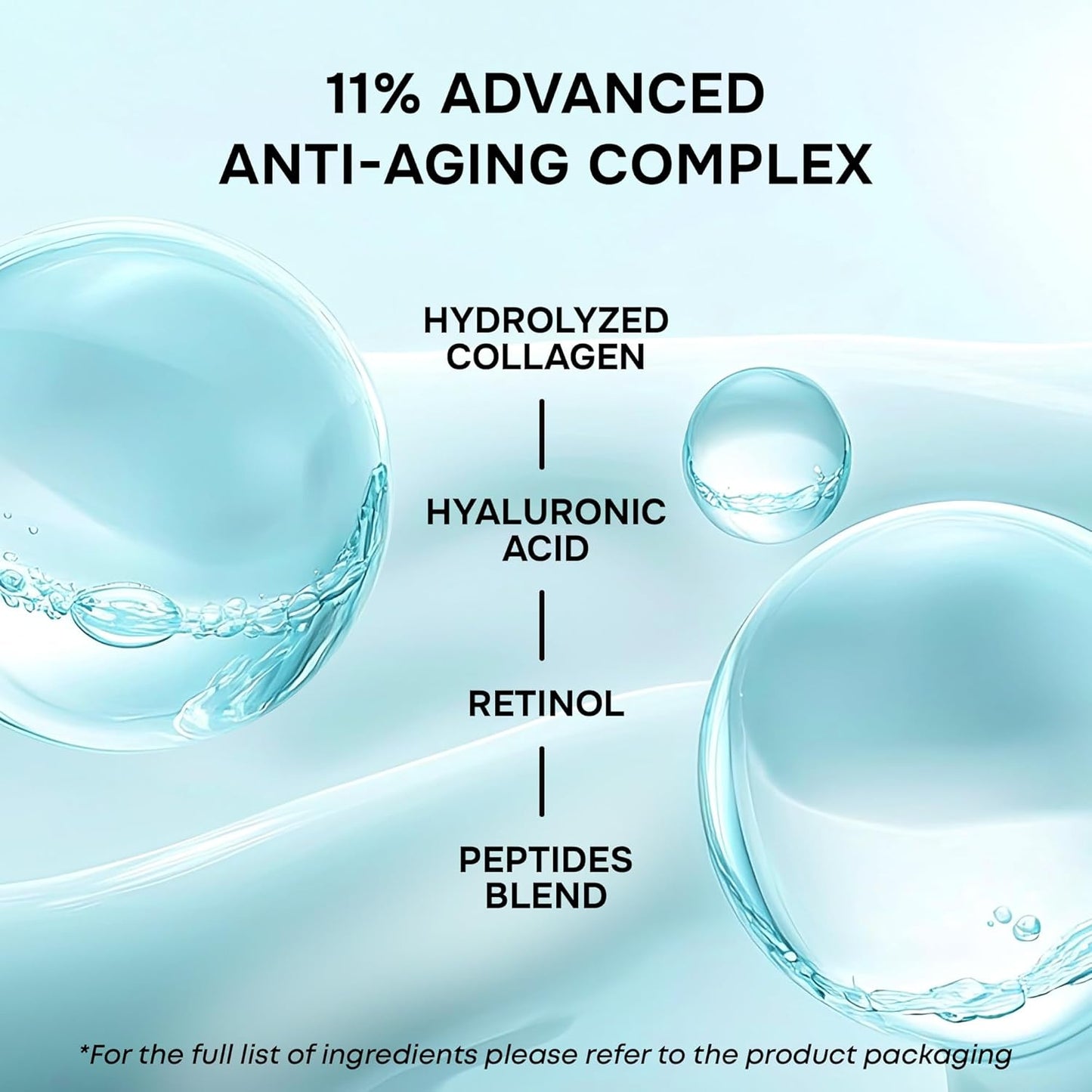 SimplyVital Collagen Serum - Anti-Aging Retinol & Hyaluronic Acid Moisturizer - Deep Hydration for Face & Neck, 1 fl. oz