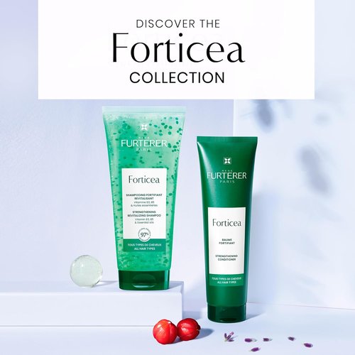 René Furterer Forticea Strengthening Conditioner - Strengthen & Fortify Hair with Guarana Extract | 16.9 fl oz