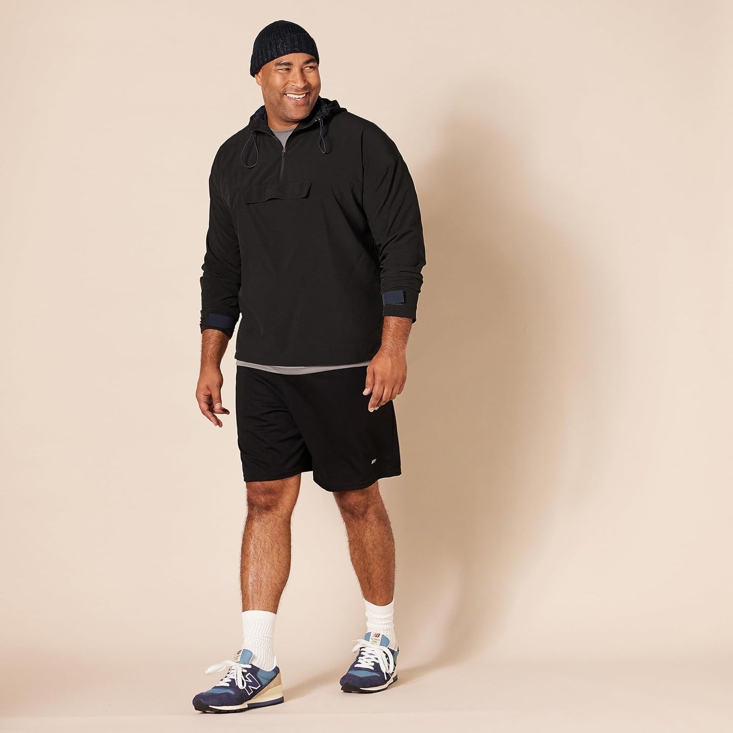 Amazon Essentials Men's Basketball Shorts - Performance Tech Loose-Fit Training, Pack of 2