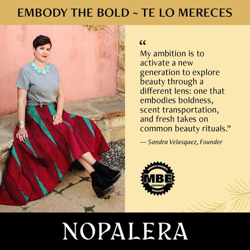 Nopalera Travel Fragrance Trio Gift Set, Three 10ml Eau de Parfum Sprays Featuring Bosque Místico, Dulce de Cuerpo and Flor de Madera, Clean Fragrance, Free from Pthalates (3x10ml)