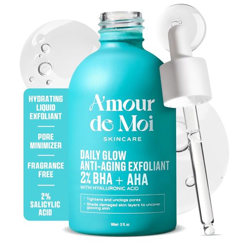 Paula's Choice 2% BHA AHA Liquid Exfoliant - Salicylic Acid Serum for Pore Minimizing & Hydration - 2oz