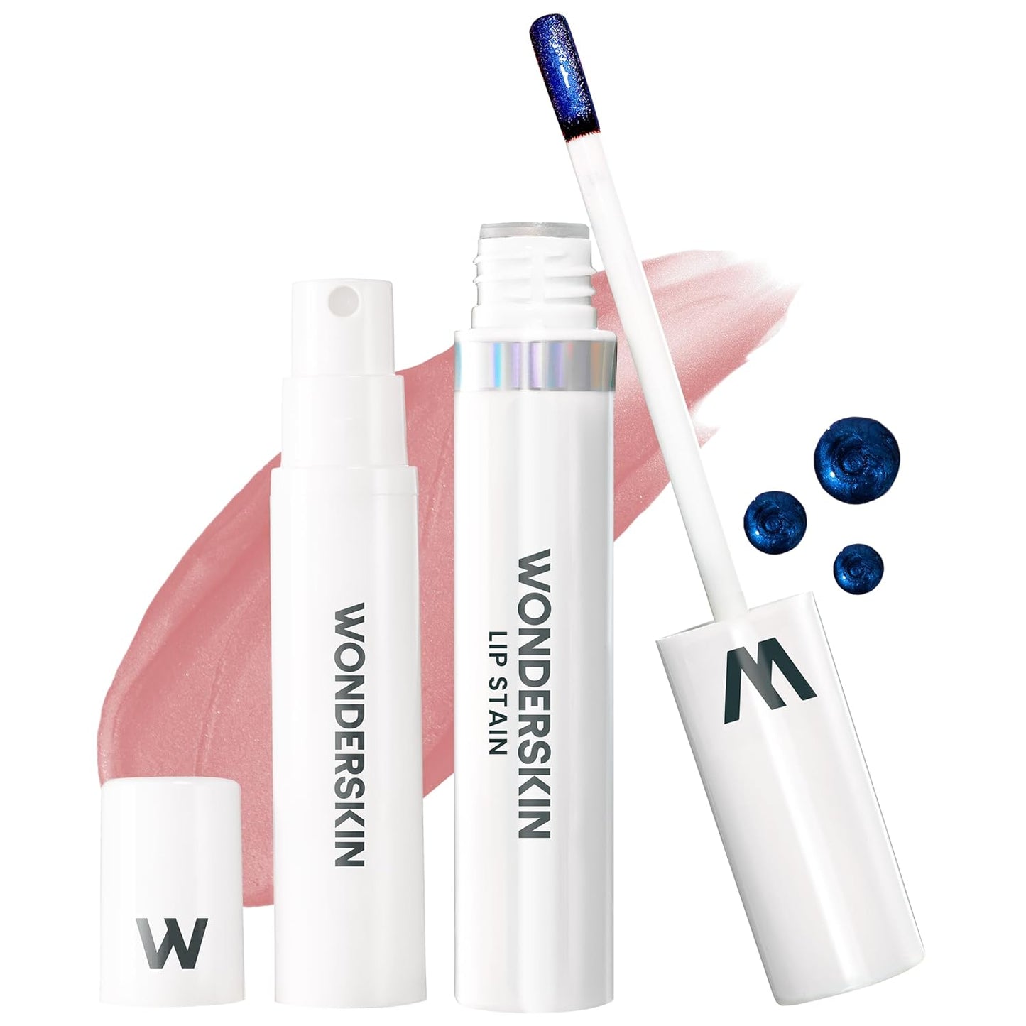 Wonderskin Wonder Blading Lip Stain Kit - Long-Lasting Waterproof Nude Tint | Transfer-Proof Makeup (XOXO)