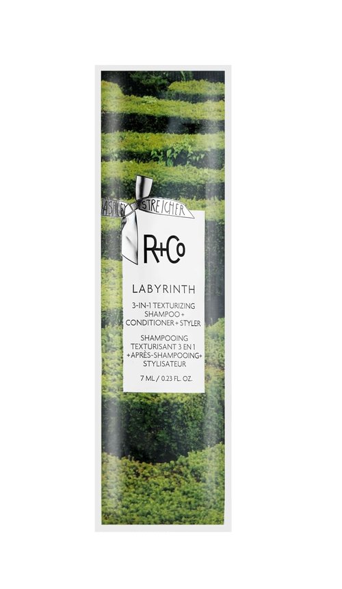 R+Co Labyrinth 3-in-1 Texturizing Shampoo, Conditioner & Styler - Cleanses, Adds Volume & Hydration - Vegan & Cruelty-Free