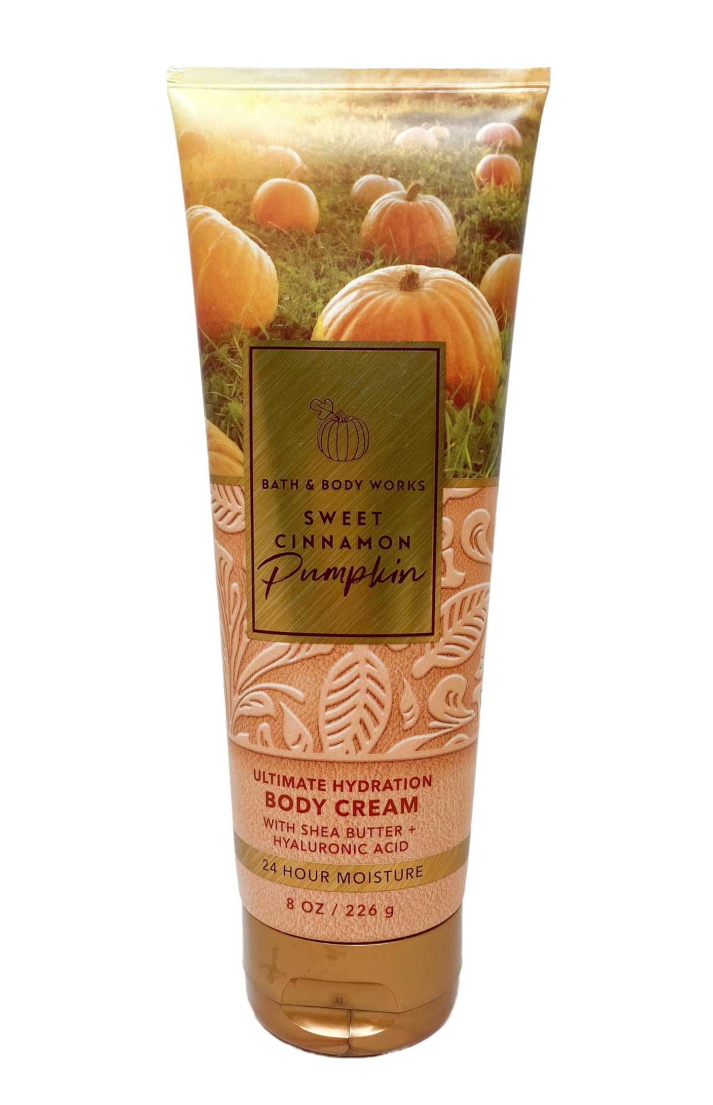 Bath and Body Works Sweet Cinnamon Pumpkin 2 Pack Ultra Shea Body Cream 8 Oz. (Sweet Cinnamon Pumpkin)