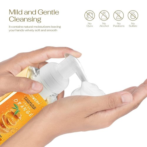 Foaming Hand Soap 10 Pack - Moisturizing Aloe Vera & Essential Oils | Alcohol-Free Citrus Blend