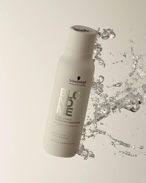 BlondMe Bond Repair Nourishing Conditioner - Moisturizes & Softens Blonde Hair | Lightweight & Detangling