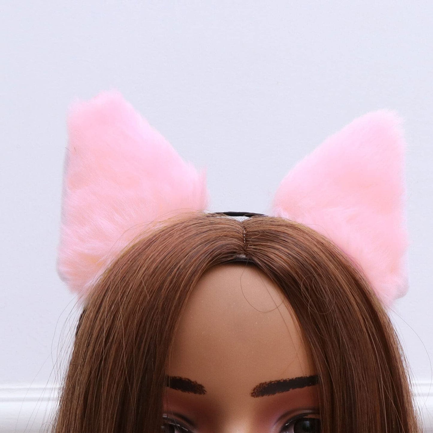 PartyKindom Hairband with Ears Kids Party Headwear Fluffy Cat Ears Headband Cat Ears Headband Cat Ears Halloween Women Cute Plush Party Hair Hoop Fox Ear Headband Toddler Animal Puppy