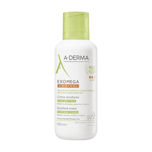 Aderma Exomega Emollient Cream - Nourishing Hydration for Dry Skin | 400ml