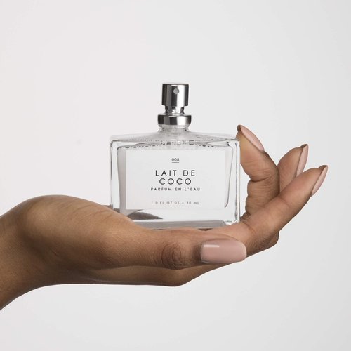 Le Monde Gourmand Lait de Coco Eau de Parfum Spray - Creamy Coconut & Vanilla Praline Scent | Vegan, 1 fl oz (30 ml)