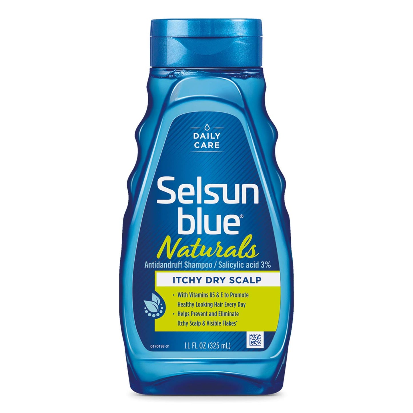 Selsun Blue Naturals Anti-Dandruff Shampoo - Extra-Hydrating Formula with Vitamins B5 & E | 11 fl. oz.