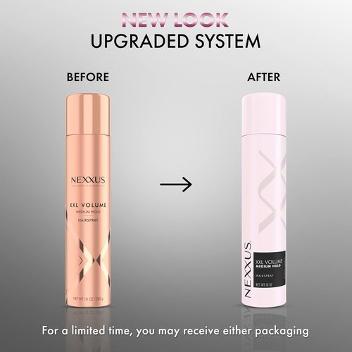 Nexxus Hairspray - XXL Finish Volume with Medium Hold | 10 oz Powered by STYLEPROTECT Technology