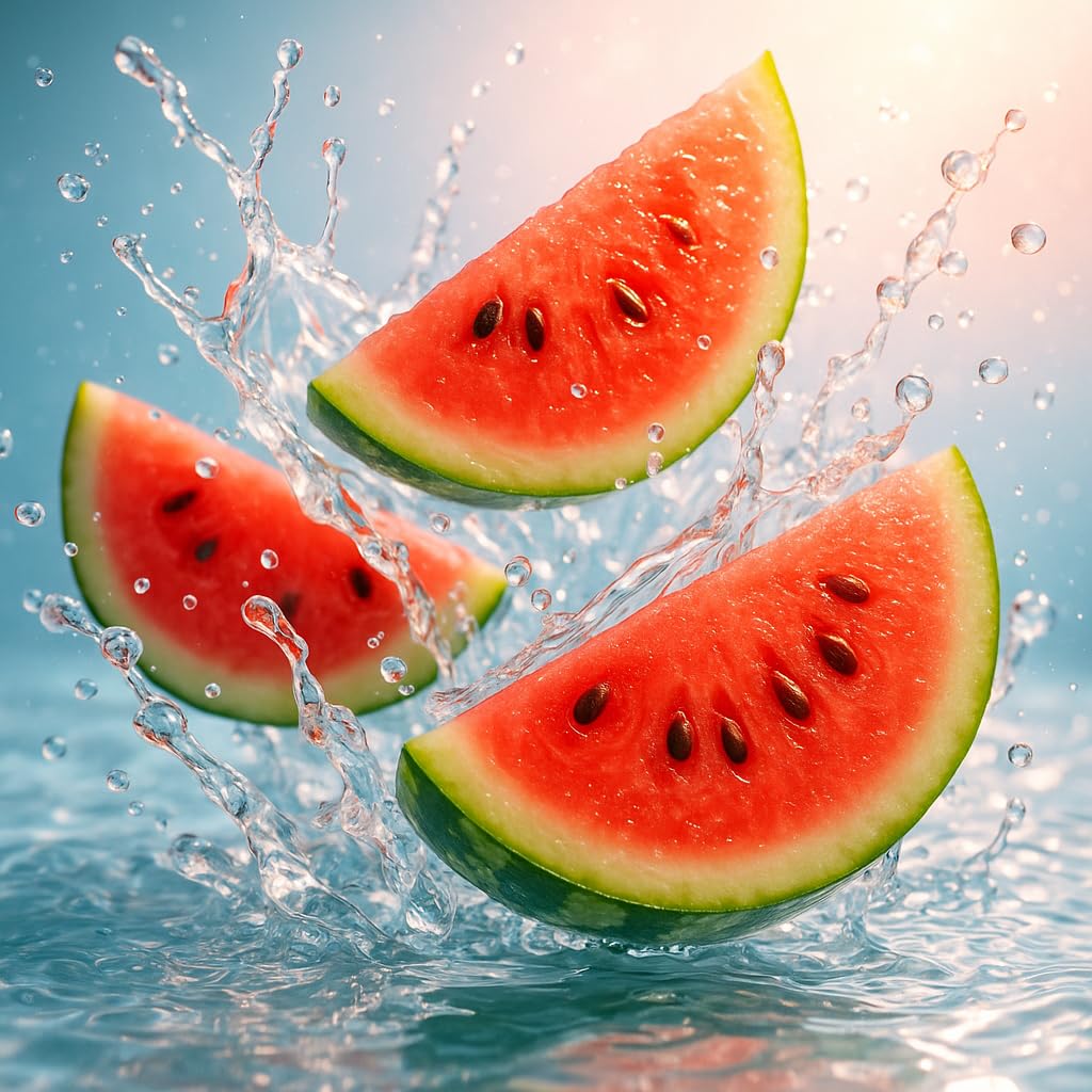 Skiennix Exfoliating Body Wash - Watermelon & Strawberry Coconut Scrub for Smooth Skin | 32 oz, Cruelty-Free