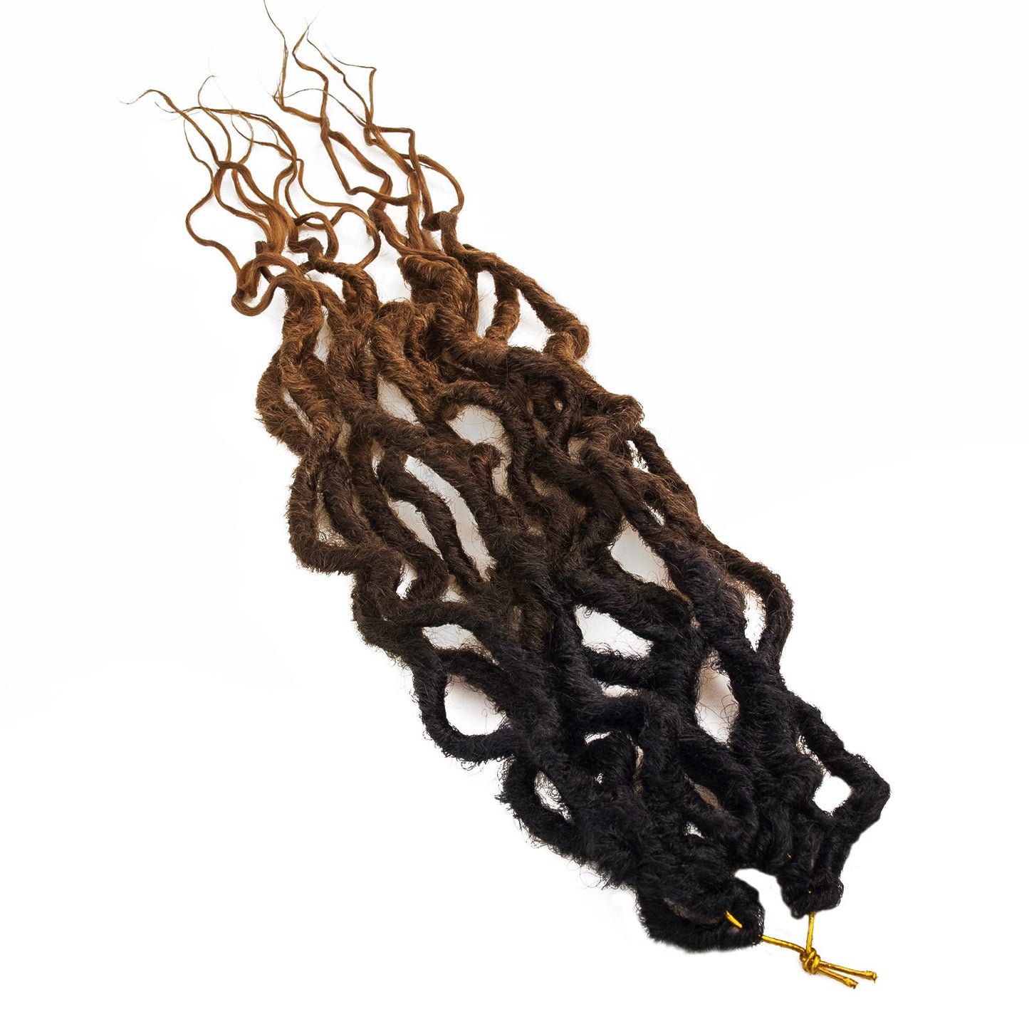 Faux Locs Crochet Hair 24Inch Goddess Locs Crochet Hair, 6Packs Soft Locs Curly Ends Dreadlocks Faux Crochet Locs Synthetic Crochet Braids for Black Women (OT4/30, 24'')