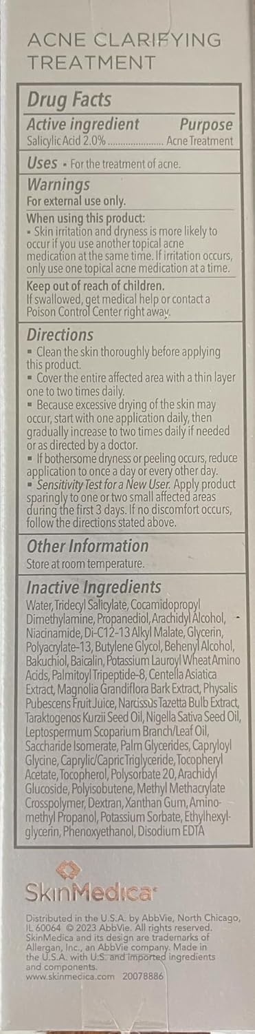 SkinMedica Pore Purifying Acne Treatment 1.7 fl oz
