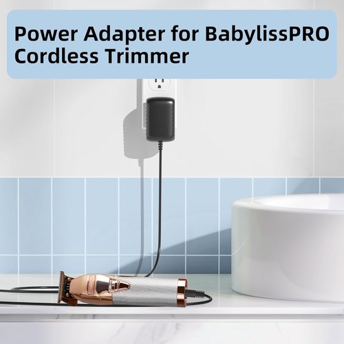 BaByliss PRO Charger - 4.5V Power Adapter for FX788, FX787, FX870, FX820, FXSSM, FX726, FX825 Clippers