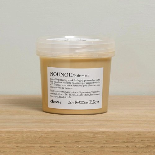 Davines Nounou Hair Mask - Nourishing Treatment for Dry Hair | 8.87 Fl Oz