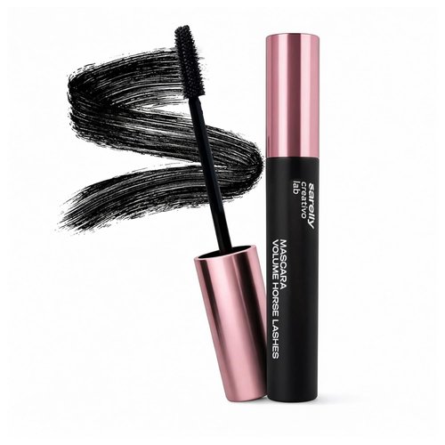 SARELLY Horse Lashes Mascara - Waterproof, Volumizing & Lengthening Formula | Vegan & Cruelty-Free