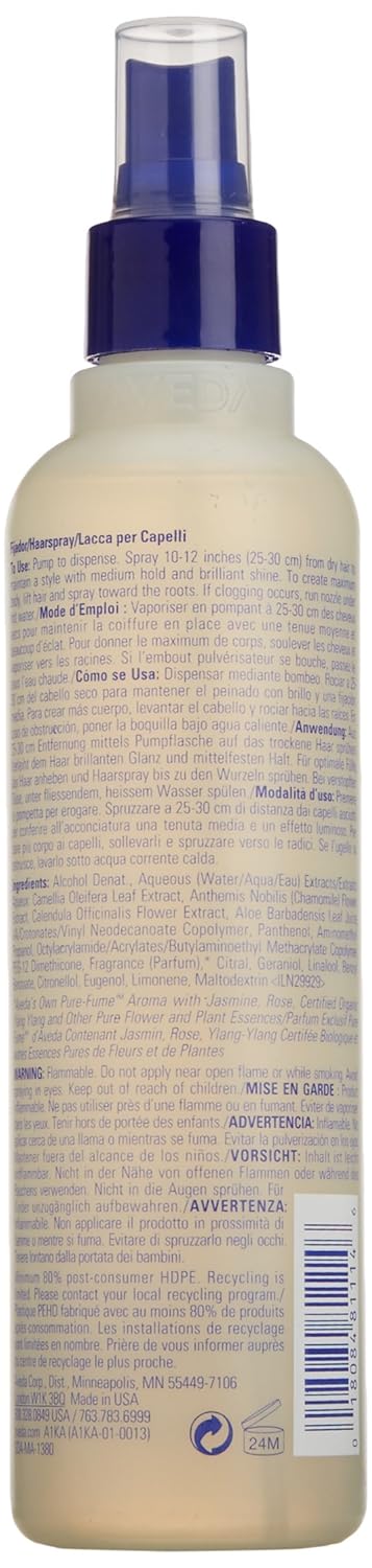 Aveda Brilliant Medium Hold Hair Spray - Unisex 8.5 oz Hairspray | Pack of 2 for All-Day Style