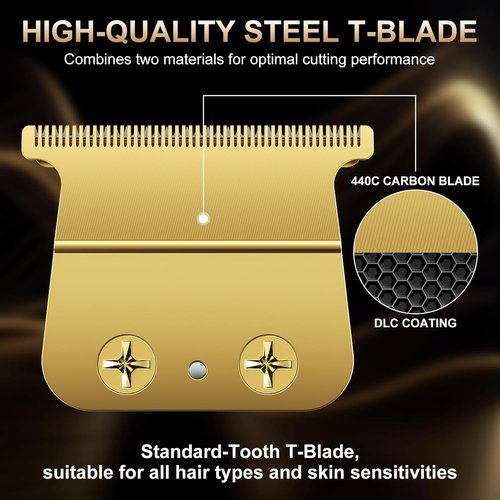 BaByliss Replacement Hair Trimmer Blades - Precision T-Blades for FX787, FX799, FX726, FX729, FX707Z - Long-Lasting Performance