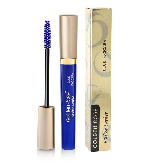 Golden Rose Perfect Lashes Mascara - Volumizing Formula in Blue, 0.37 fl. oz.