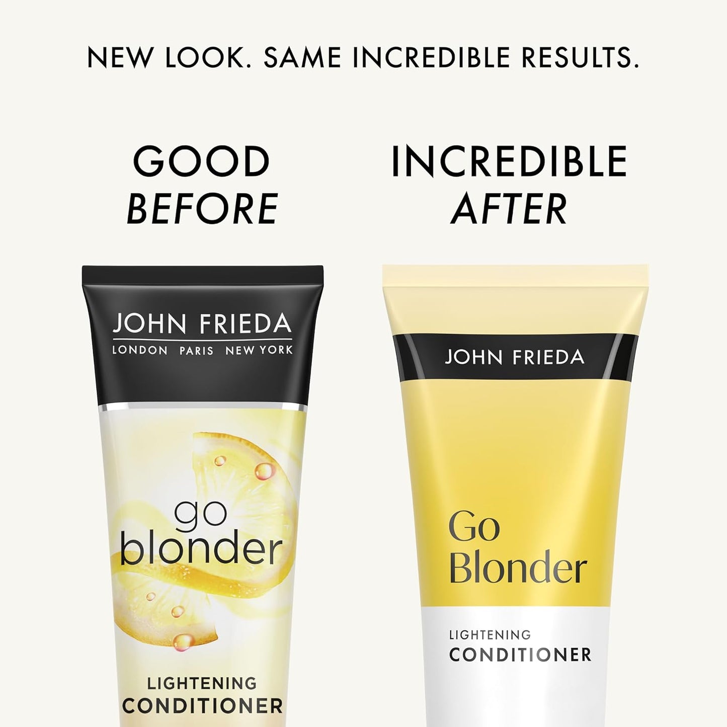 John Frieda Go Blonder Lightening Conditioner - Nourishing Blonde Conditioner, 8.3 Fl Oz