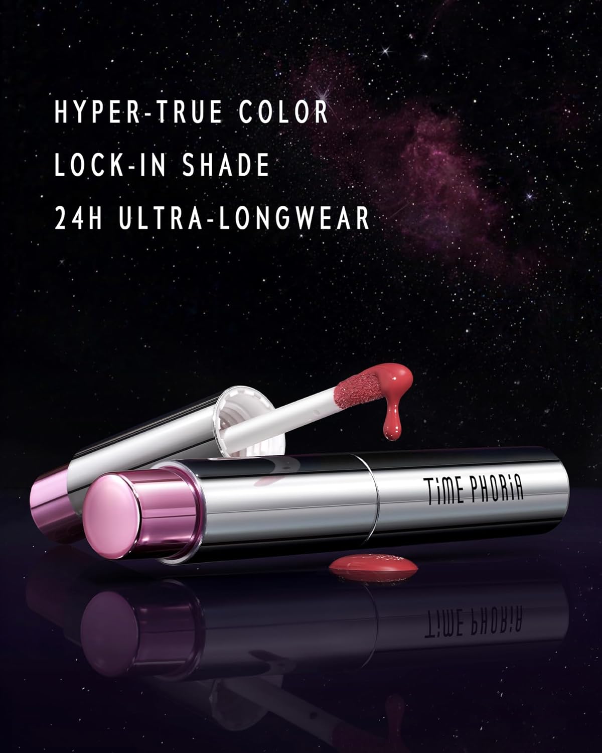 Spectra Ultra Stay Color Transfer Proof Lip Vinyl 003 Venus Dune - Long Lasting Dusty Rose Liquid Lipstick | High Coverage, Kiss Proof Finish