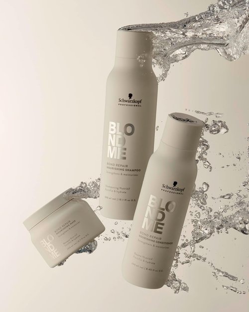 BlondMe Bond Repair Nourishing Mask - Intensive Treatment for Blonde Hair | Adds Moisture & Softness