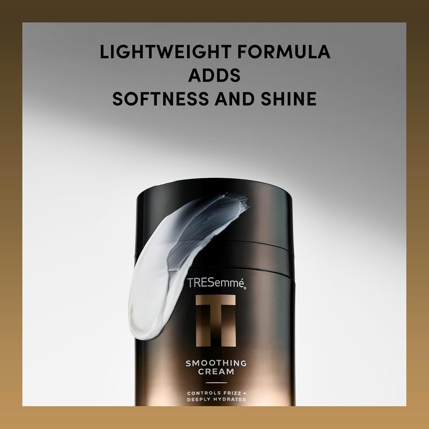 TRESemmé Smoothing Cream - Frizz Control & Deep Hydration for All Hair Types | 3.04 FL OZ