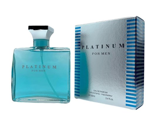 9 O'CLOCK Platinum Men's Cologne - 3.4 Fl. Oz. Eau de Parfum Spray for Lasting Freshness