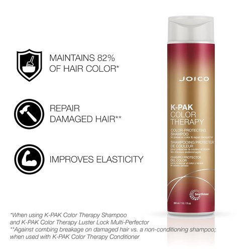 Joico K-PAK Color Therapy Shampoo & Conditioner Set - Protect Color-Treated Hair | Boost Shine & Repair Damage