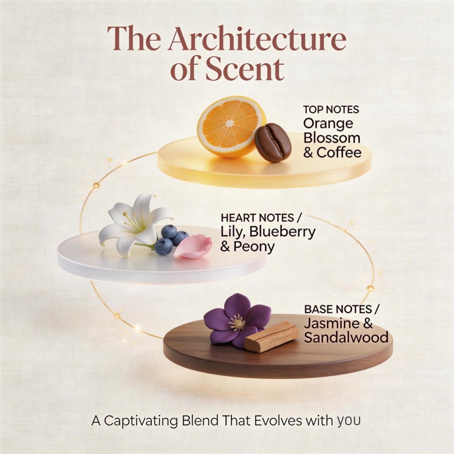 Venom Scents 3PCS Pheromones Perfume Collection for Women (30ml Each) - Jasmine, Lily & Peony Scent | Long-Lasting Floral Fragrance