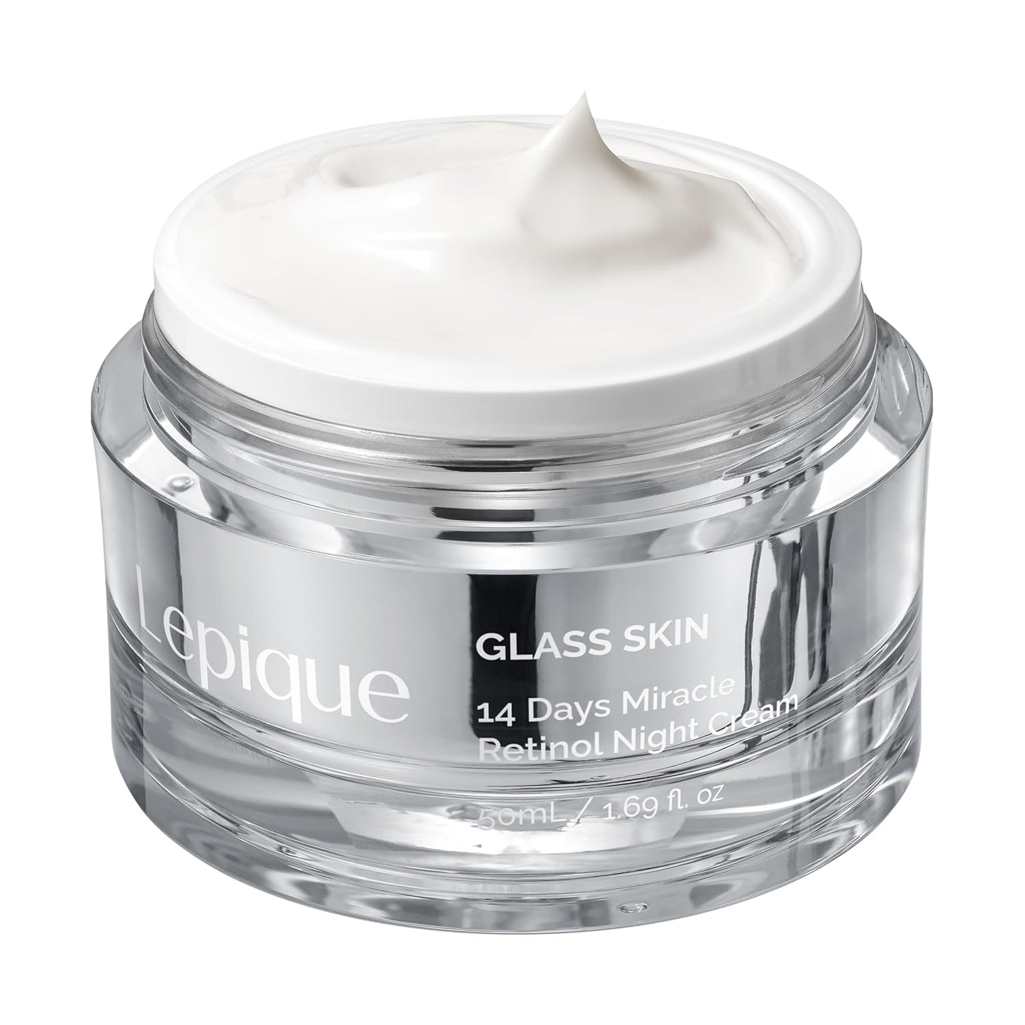 Skiennix Retinol Night Cream 1.69oz - Premium Korean Overnight Repair for Face & Neck - Hydrating, Anti-Aging Formula