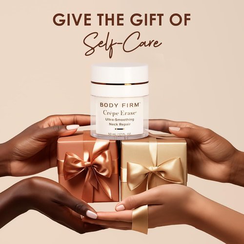 Crepe Erase | Body Firm Neck Repair Treatment - Anti-Aging Retinol Cream with Peptides & Shea Butter, 1.7 FL Oz