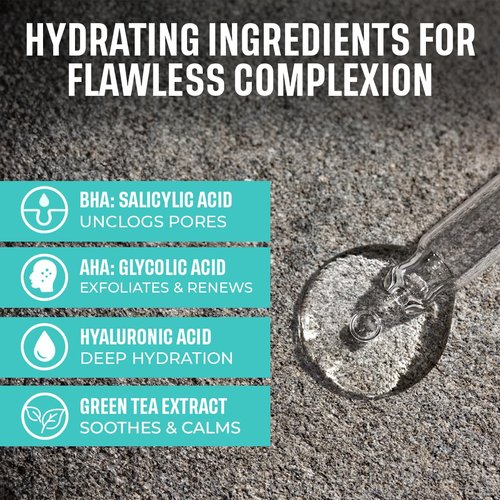 Paula's Choice 2% BHA AHA Liquid Exfoliant - Salicylic Acid Serum for Pore Minimizing & Hydration - 2oz