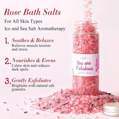 Regine Switzerland 7-Piece Home Spa Kit - Luxurious Rose Gift Set for Women | Perfect for Birthdays & Special Occasions