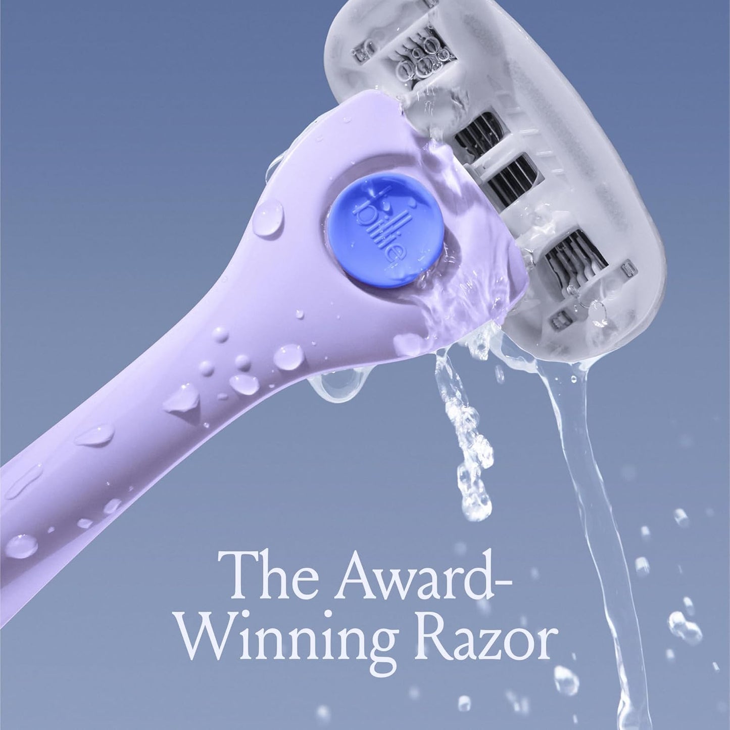 Billie Razor Refill Blades for Women - 4 Count Pack for Smooth, Effortless Shaving